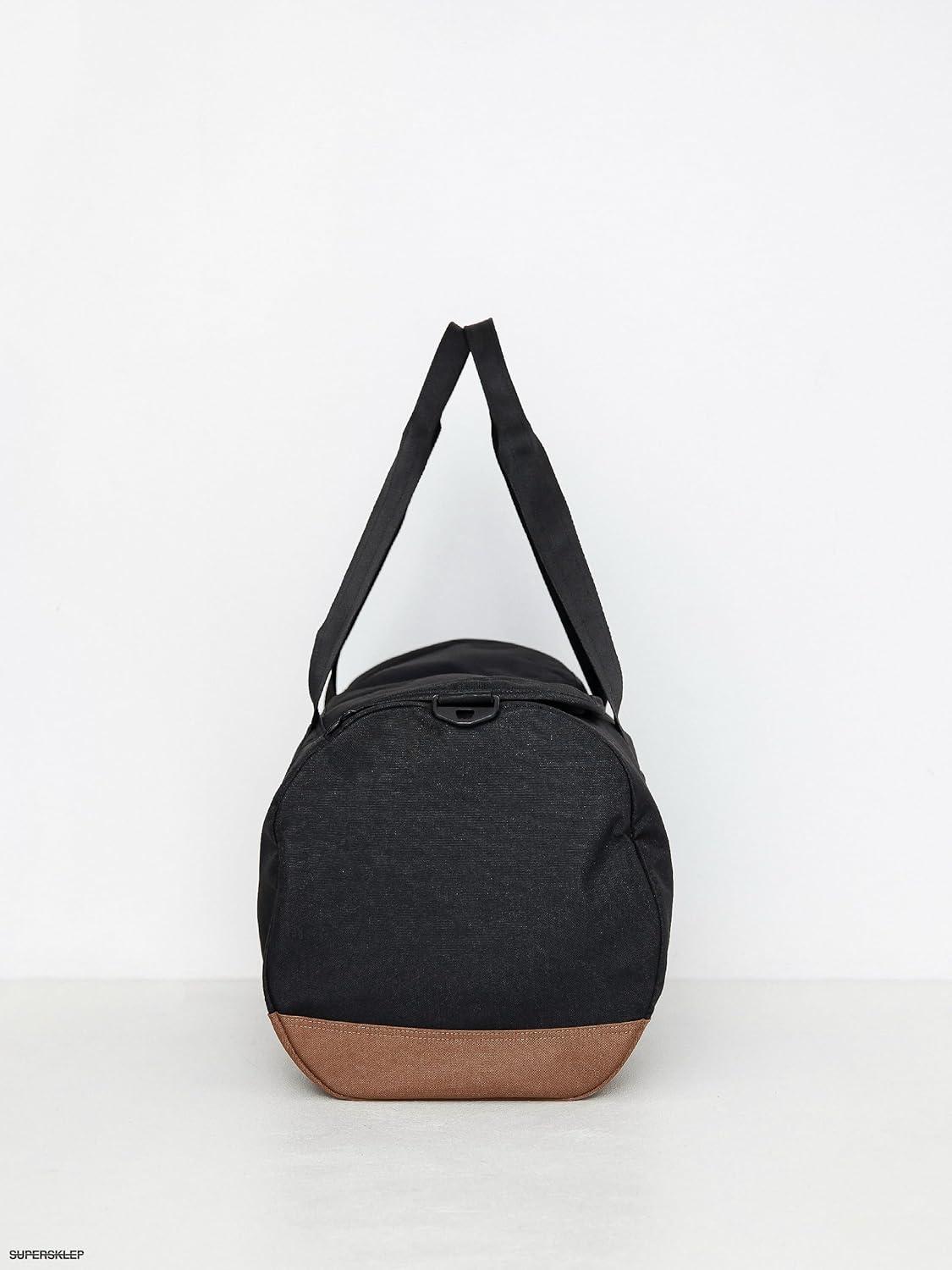 image:imageHerschel Heritage Duffle Luggage BagBlackSaddle Brown