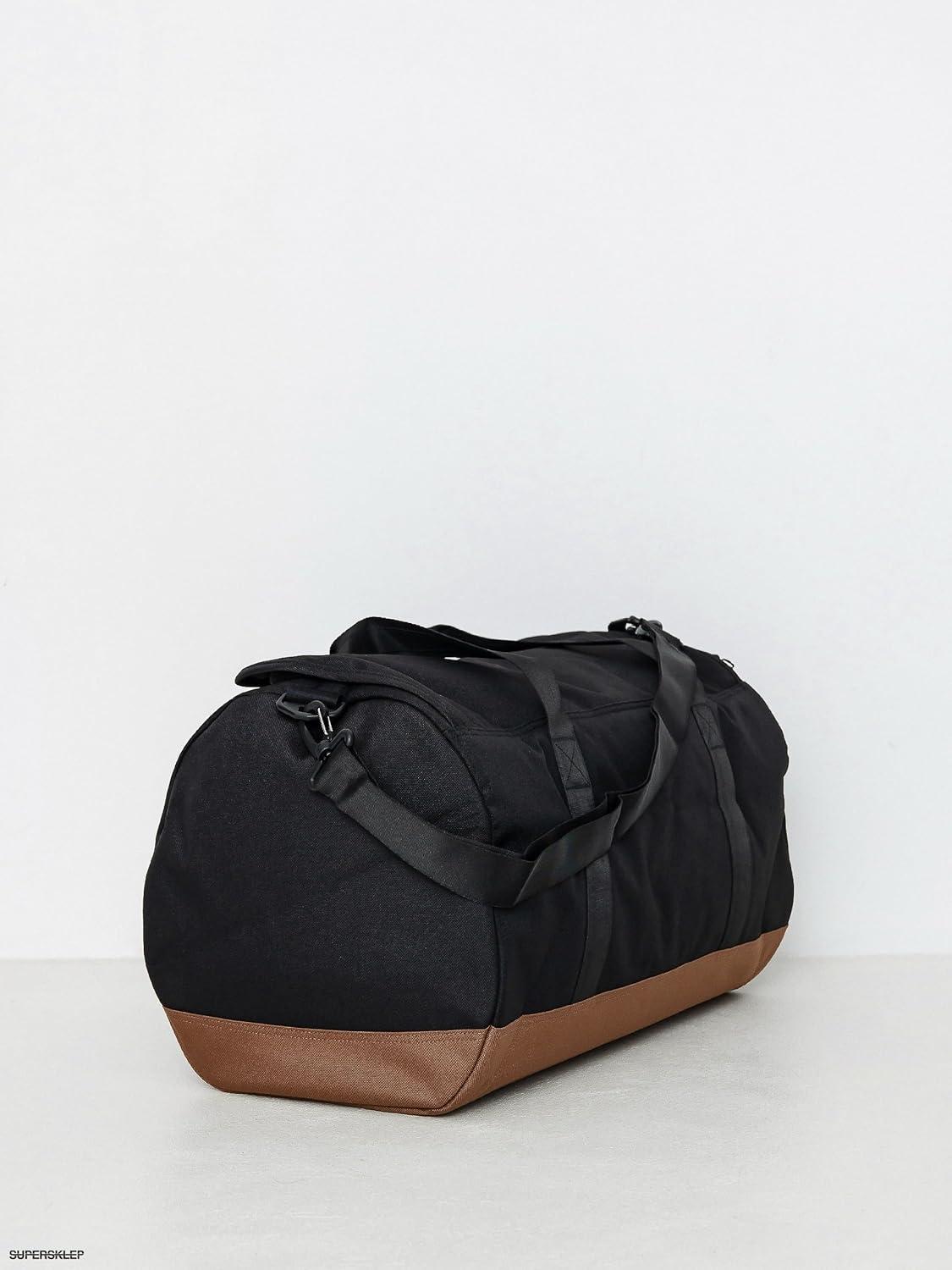 image:imageHerschel Heritage Duffle Luggage BagBlackSaddle Brown