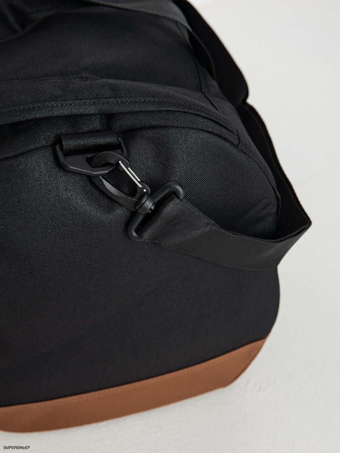 image:imageHerschel Heritage Duffle Luggage BagBlackSaddle Brown