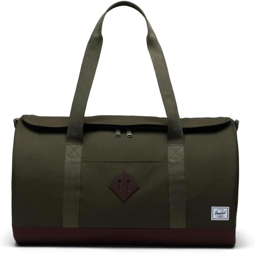 image:imageHerschel Heritage Duffle Luggage BagNavySaddle Brown