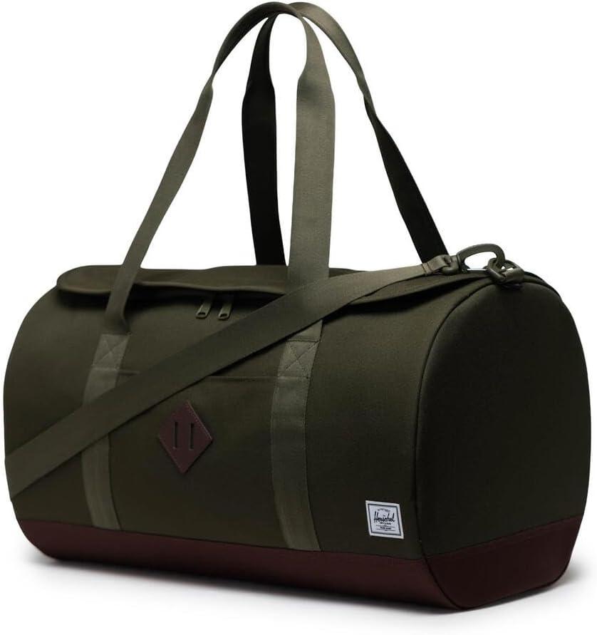 image:imageHerschel Heritage Duffle Luggage BagNavySaddle Brown