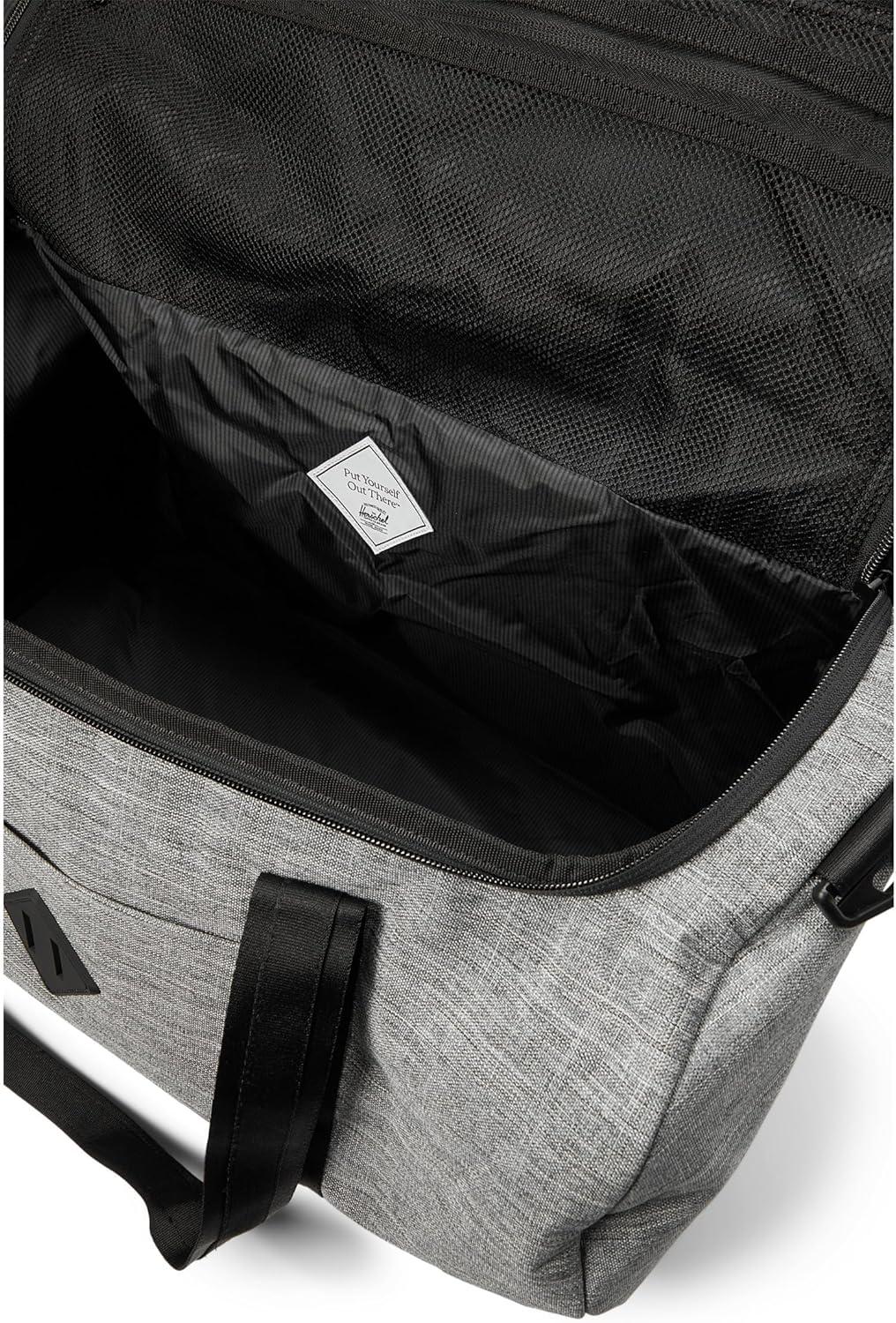 image:imageHerschel Heritage Duffle Luggage BagRaven Crosshatch