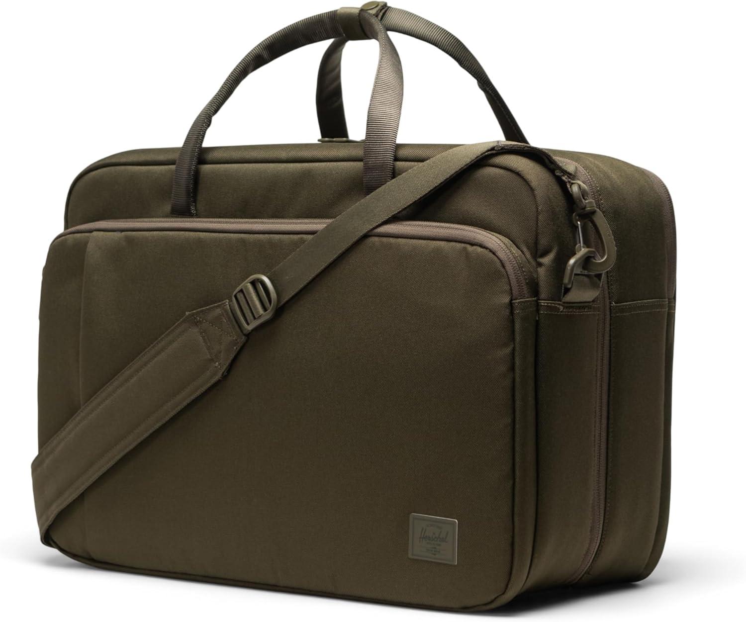 image:imageHerschel Supply Co Unisex Bowen Duffel Tech BagIvy Green Tonal