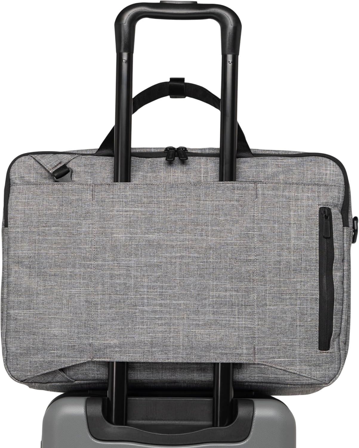 image:imageHerschel Supply Co Unisex Bowen Duffel Tech BagRaven Crosshatch