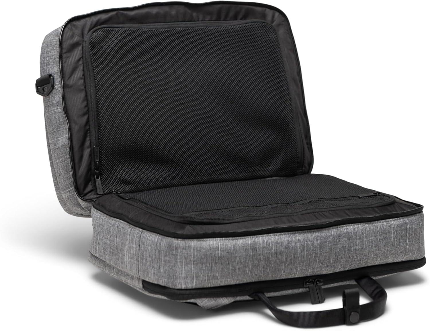image:imageHerschel Supply Co Unisex Bowen Duffel Tech BagRaven Crosshatch