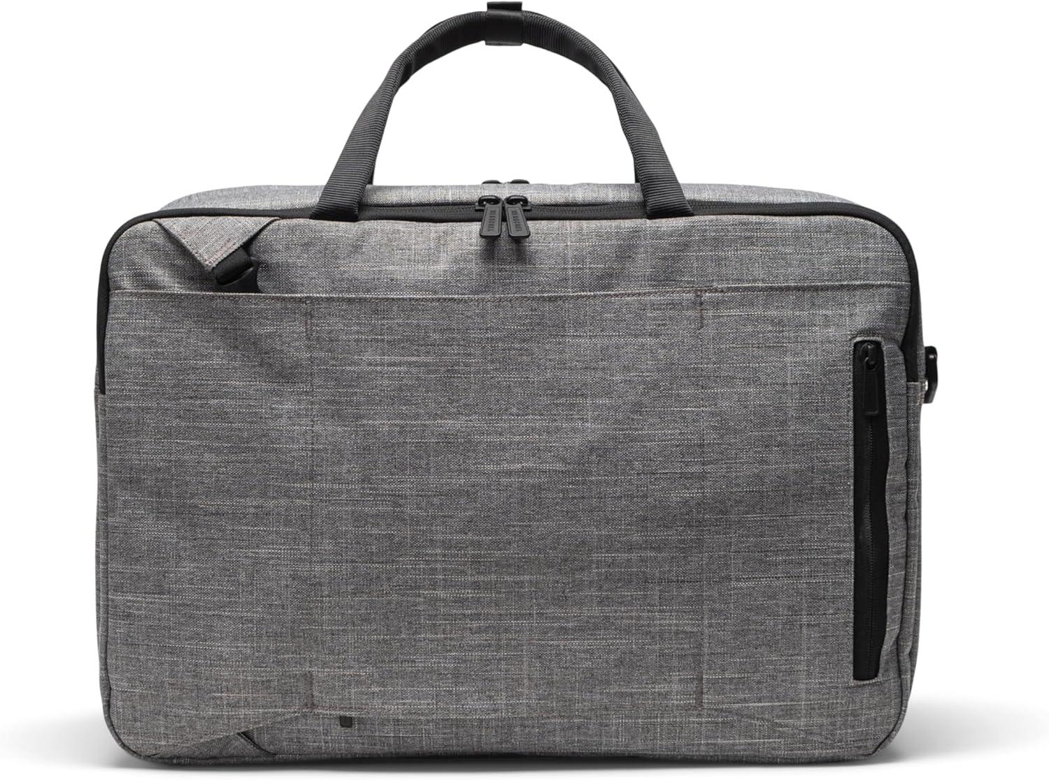 image:imageHerschel Supply Co Unisex Bowen Duffel Tech BagRaven Crosshatch