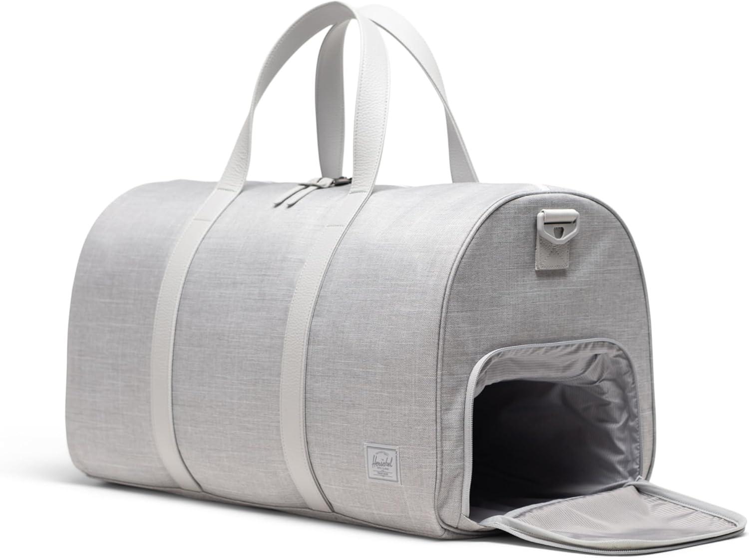 image:imageHerschel Unisex Novel DuffleGrey Crosshatch Limited Edition