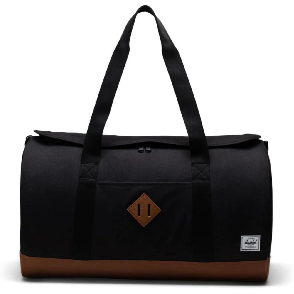 image:imageHerschel Heritage Duffle Luggage BagNavySaddle Brown
