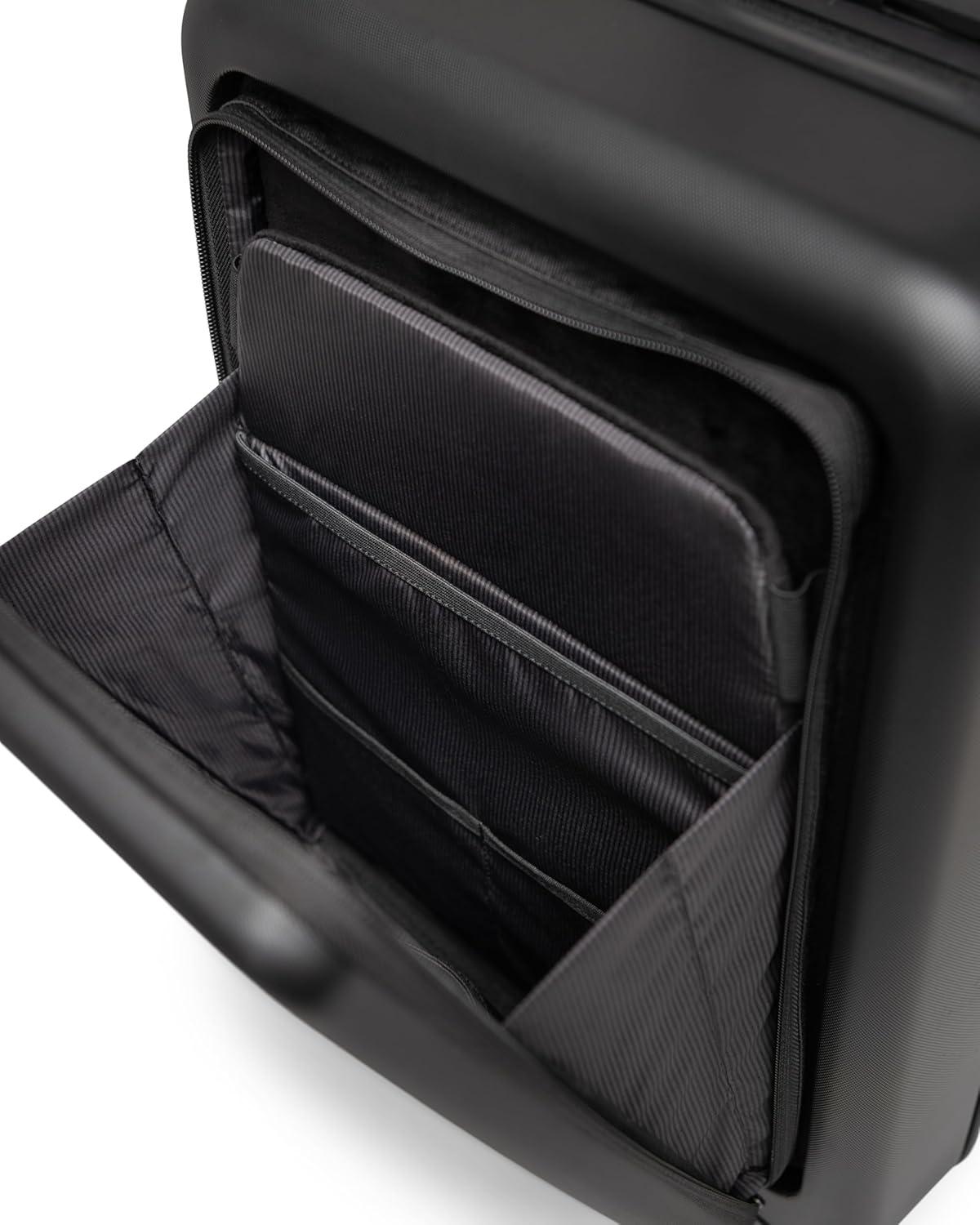 image:imageHerschel Supply Co Heritage Hardshell Pro Large Carry On Black Pro Large Carry On