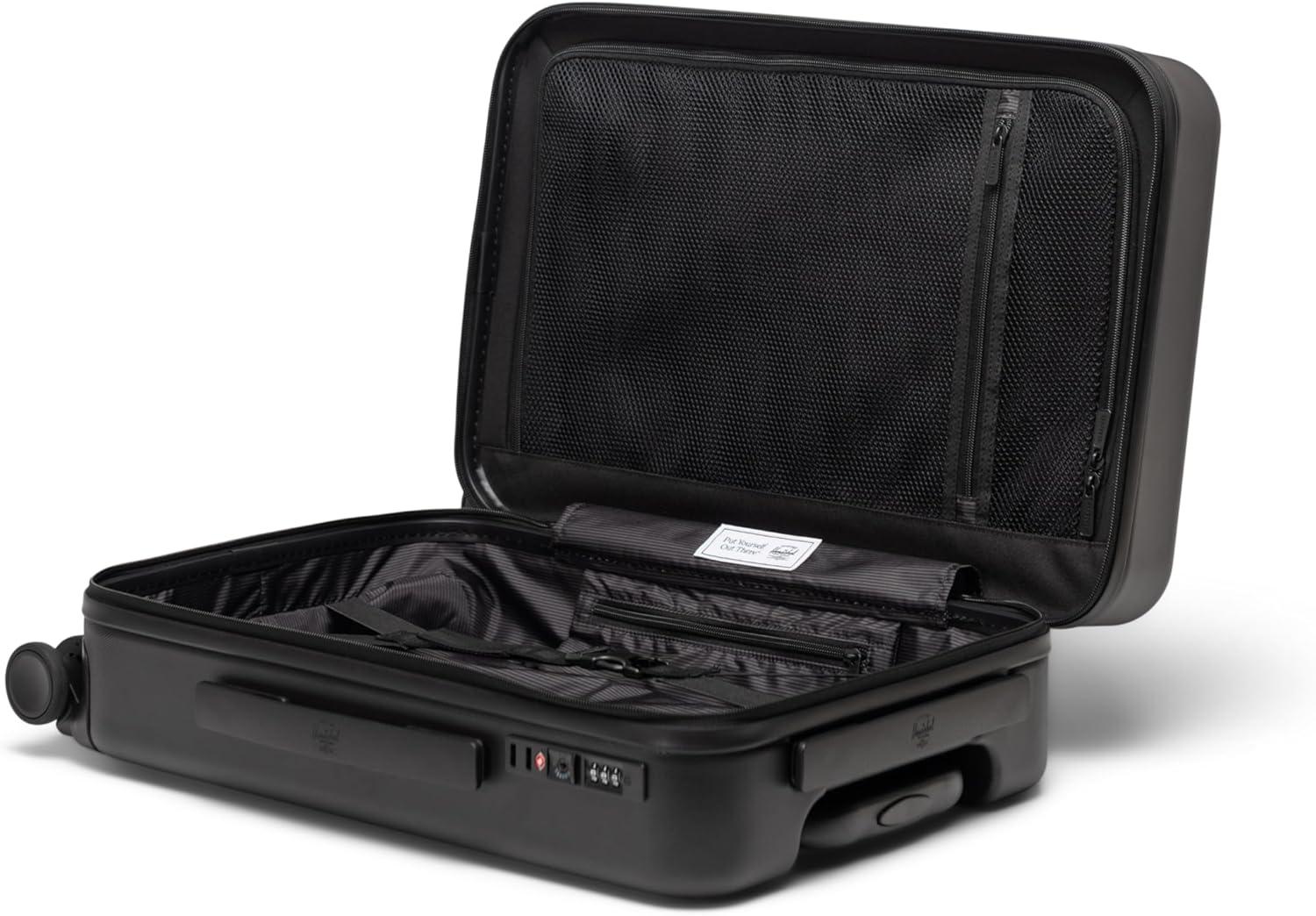 image:imageHerschel Supply Co Heritage Hardshell Pro Large Carry On Black Pro Large Carry On