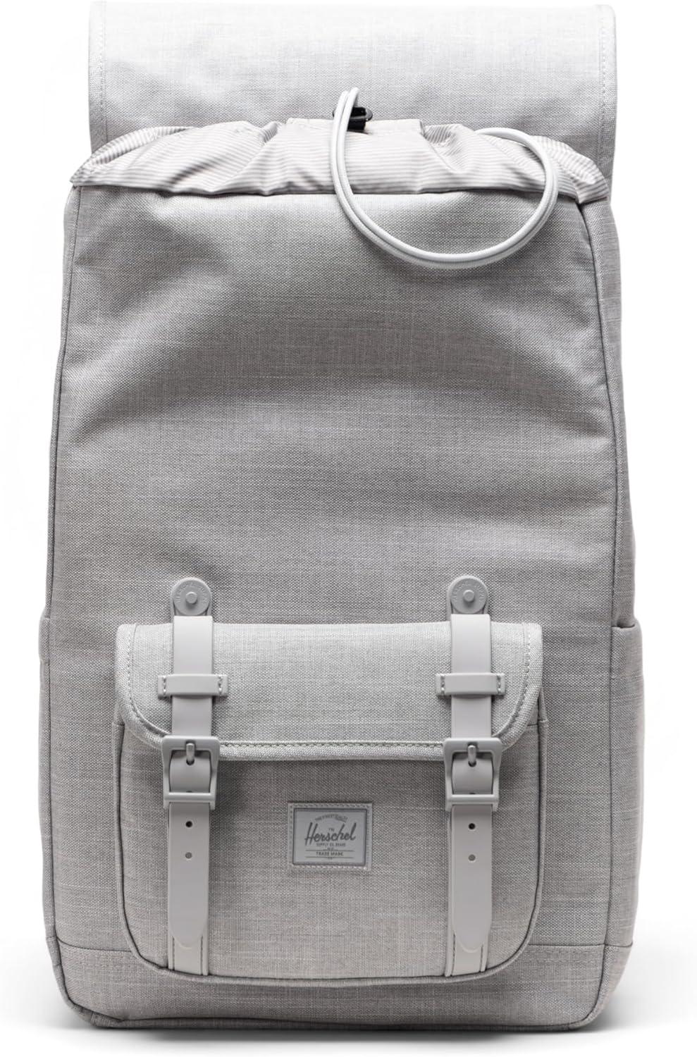 image:imageHerschel Little America Mid BackpackGrey Crosshatch Limited Edition