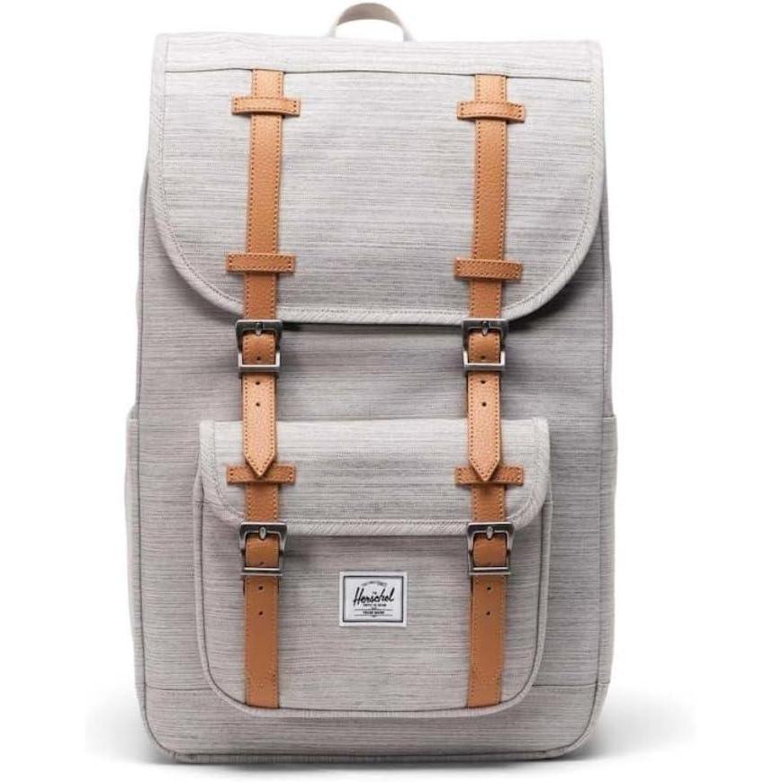 image:imageHerschel Little America Mid BackpackLight Grey Crosshatch Limited Edition