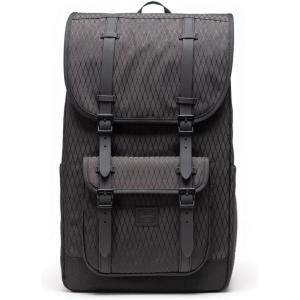 Herschel Little America™ Mid Backpack(Black Diamond/Black)