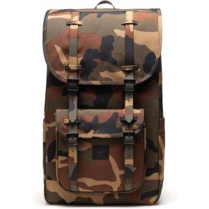 Herschel Little America™ Mid Backpack(Woodland Camo/Black Label)