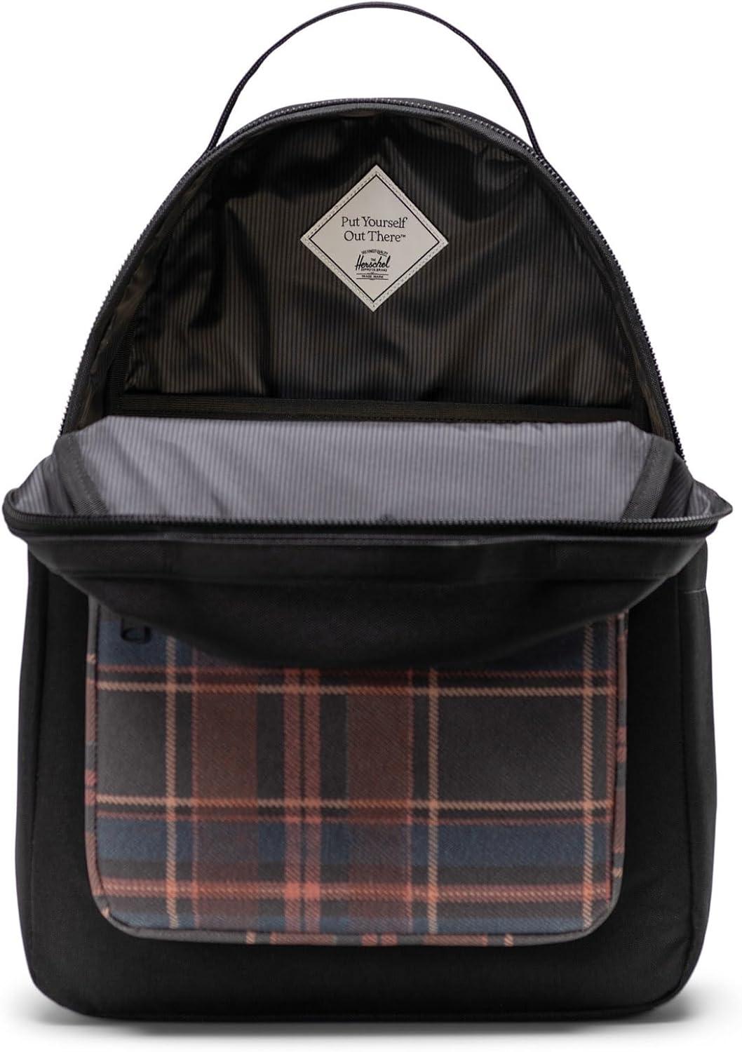 image:imageHerschel Nova BackpackBlack Winter Plaid