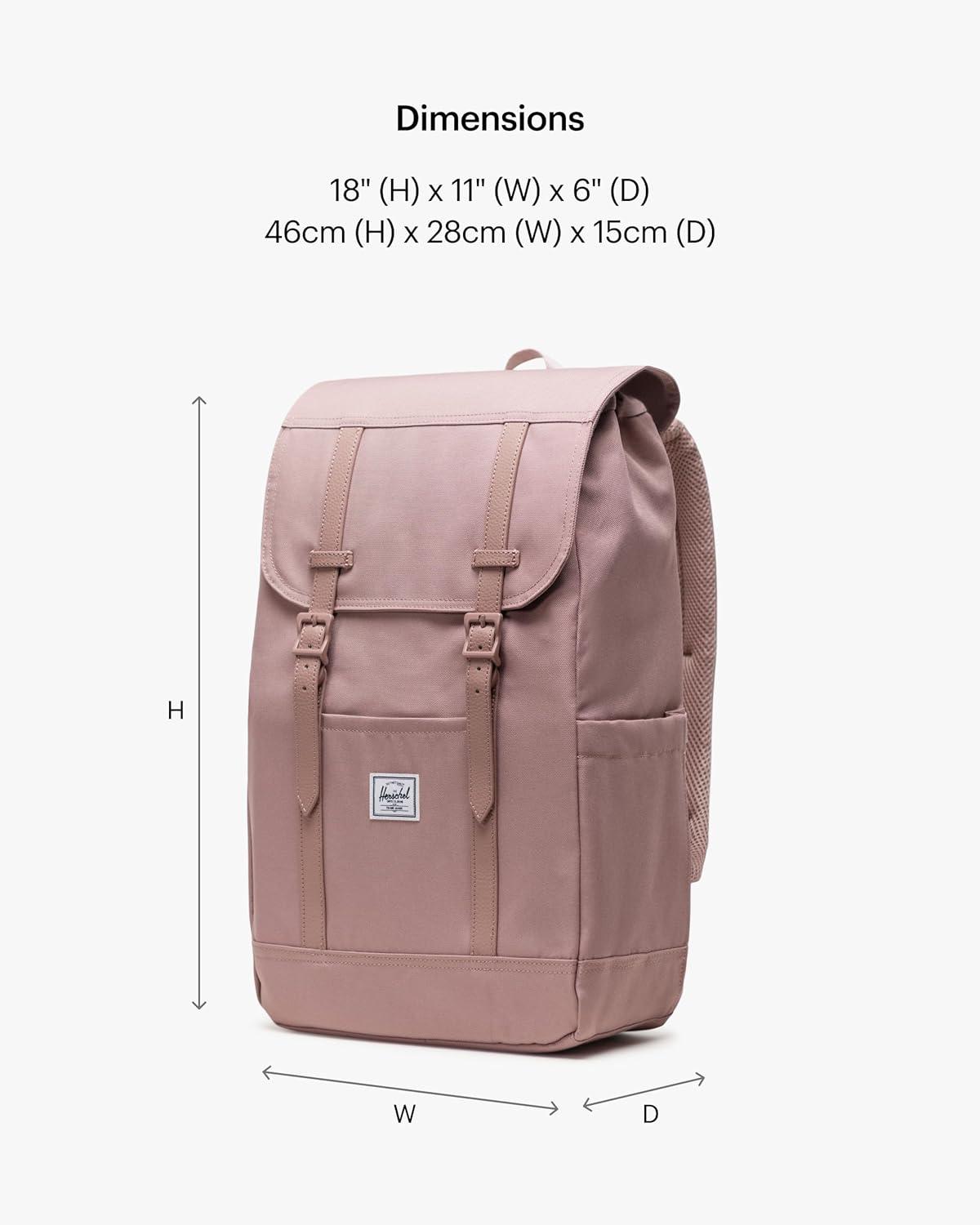 image:imageHerschel Retreat Backpack Moonbeam Small 17LAsh Rose
