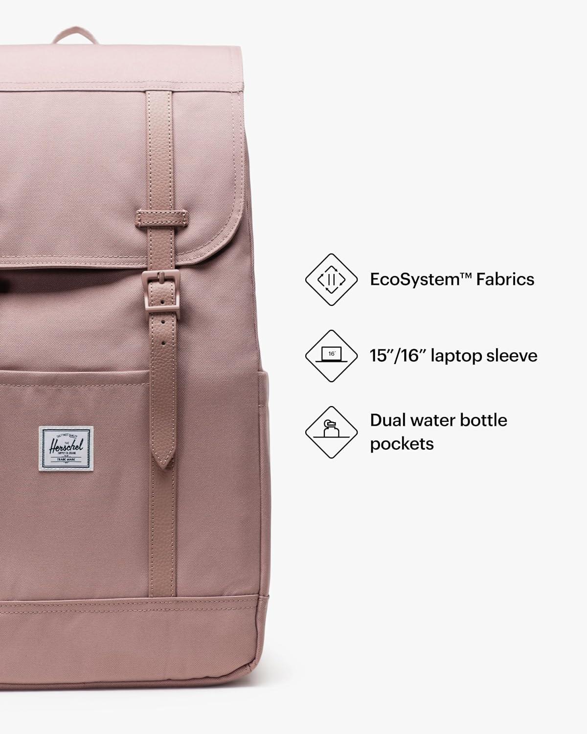 image:imageHerschel Retreat Backpack Moonbeam Small 17LAsh Rose