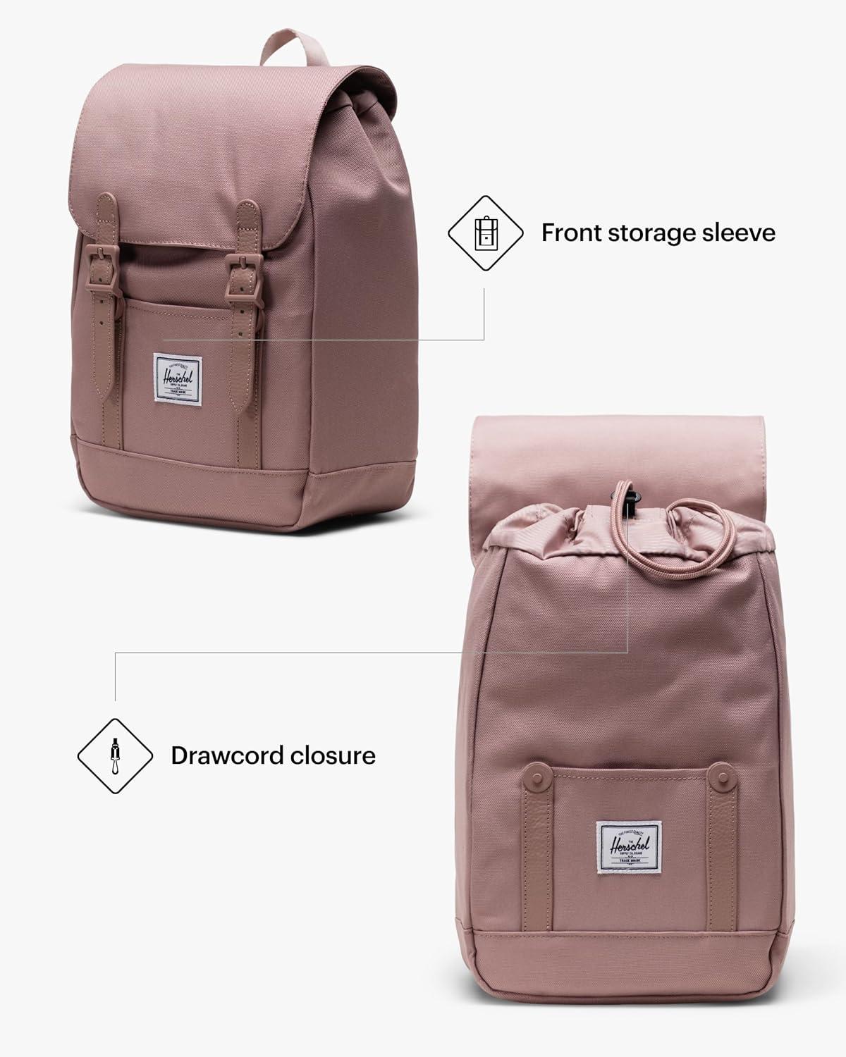image:imageHerschel Retreat Backpack Moonbeam Small 17LAsh Rose