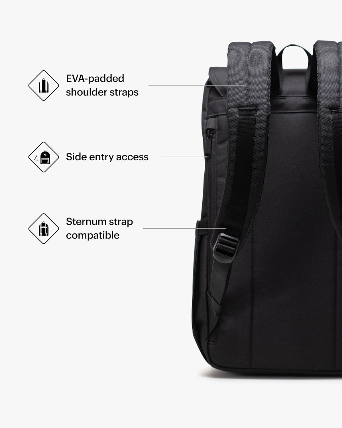 image:imageHerschel Retreat Backpack Moonbeam Small 17LBlack