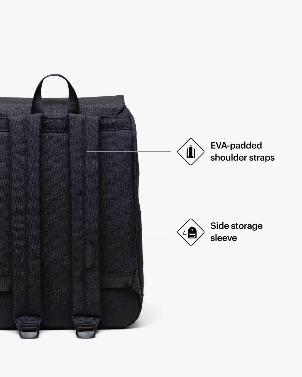 image:imageHerschel Retreat Backpack Moonbeam Small 17LBlack Tonal