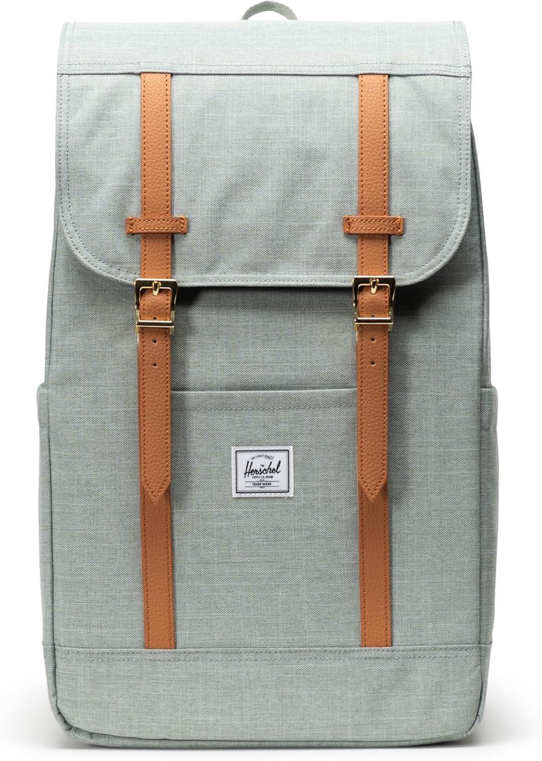 image:imageHerschel Retreat Backpack Moonbeam Small 17LIceberg Green Crosshatch Limited Edition