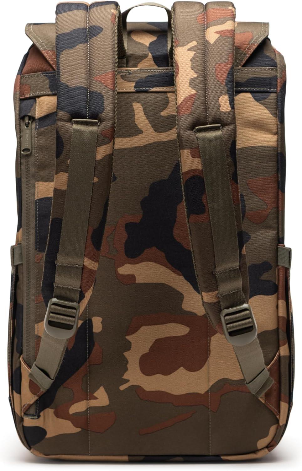 image:imageHerschel Retreat Backpack Moonbeam Small 17LWoodland CamoBlack Label