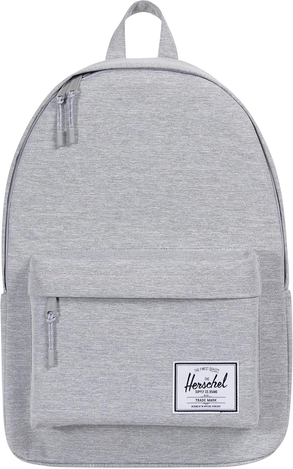 image:imageHerschel Supply Co Classic XL Backpack Weather ResistantLight Grey Crosshatch