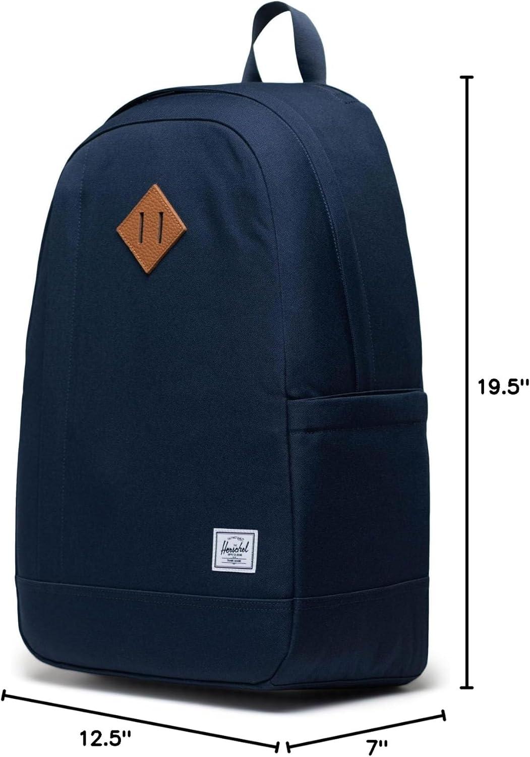 image:imageHerschel Supply Co Unisex Seymour Backpack Black Tonal 26LNavy