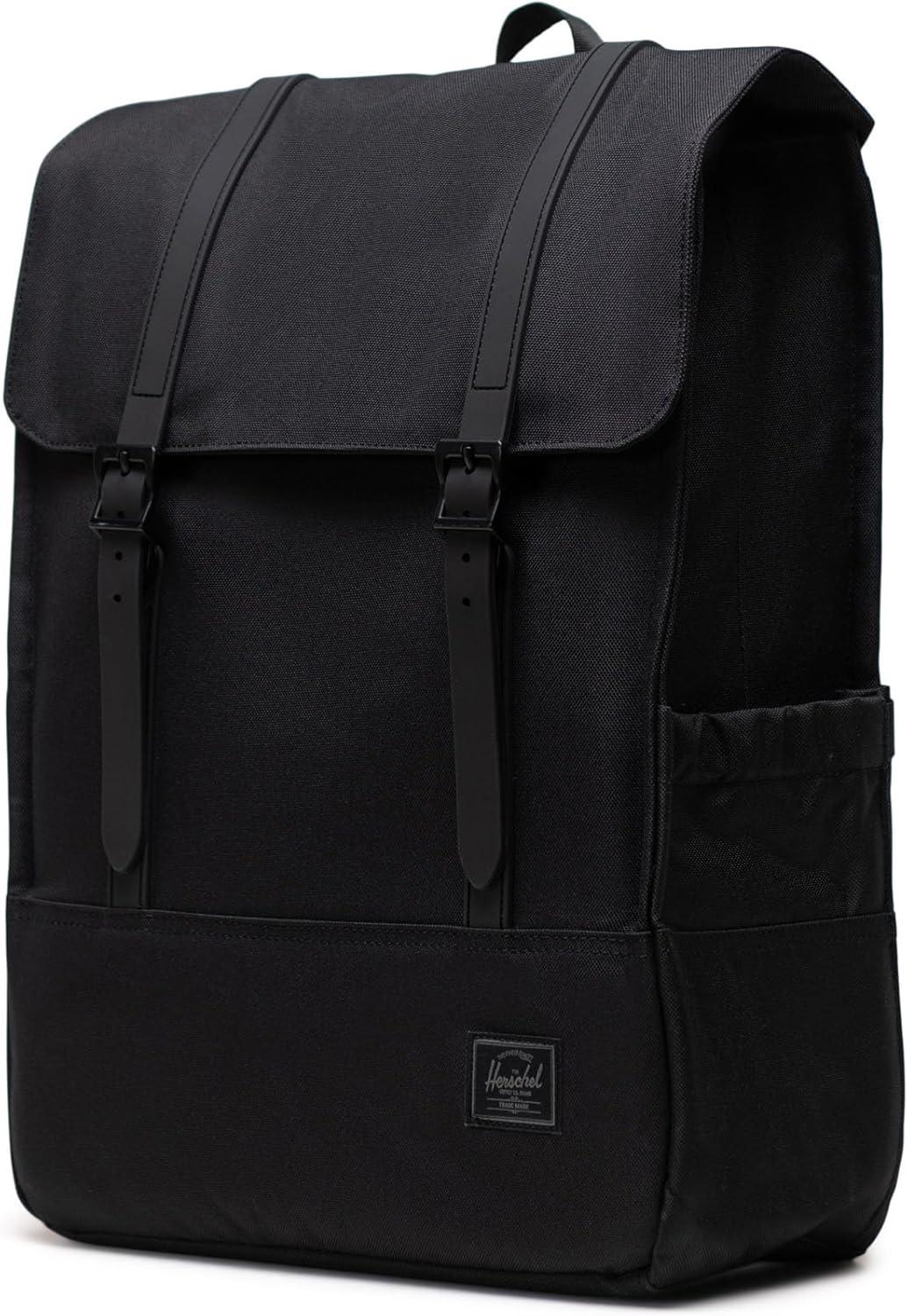 image:imageHerschel Supply Co Unisex Survey Backpack Green 20LBlack Tonal