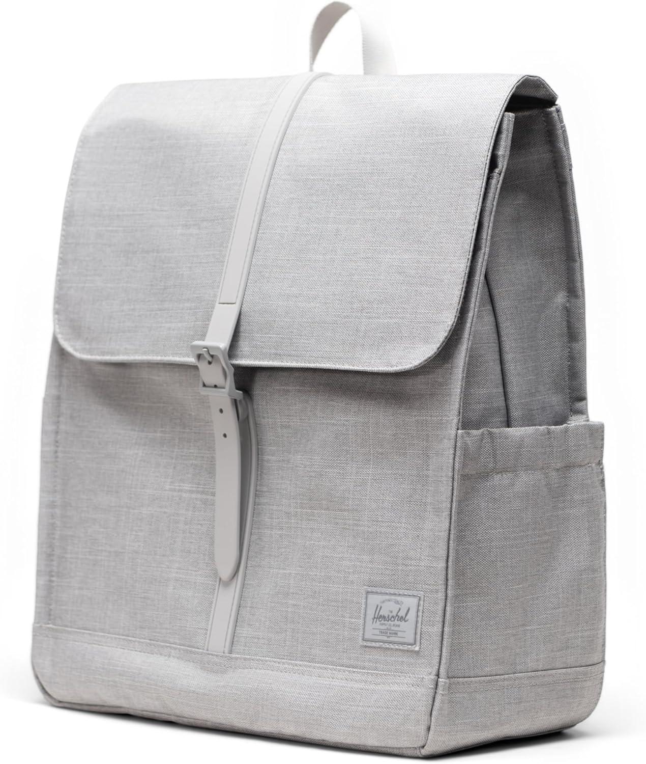 image:imageHerschel Supply CoUnisex City Backpack Grey MidVolume14LGrey Crosshatch Limited Edition