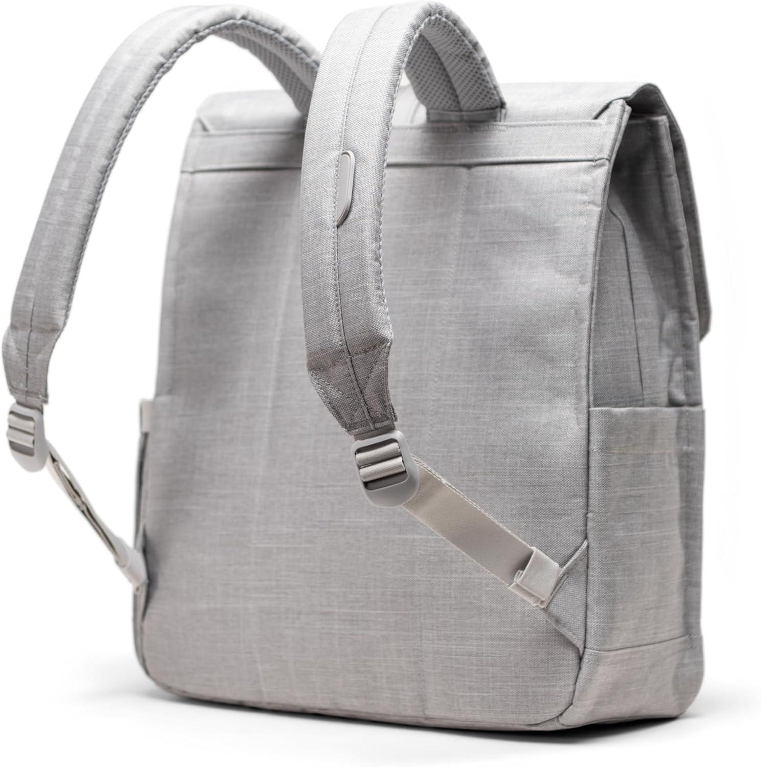 image:imageHerschel Supply CoUnisex City Backpack Grey MidVolume14LGrey Crosshatch Limited Edition