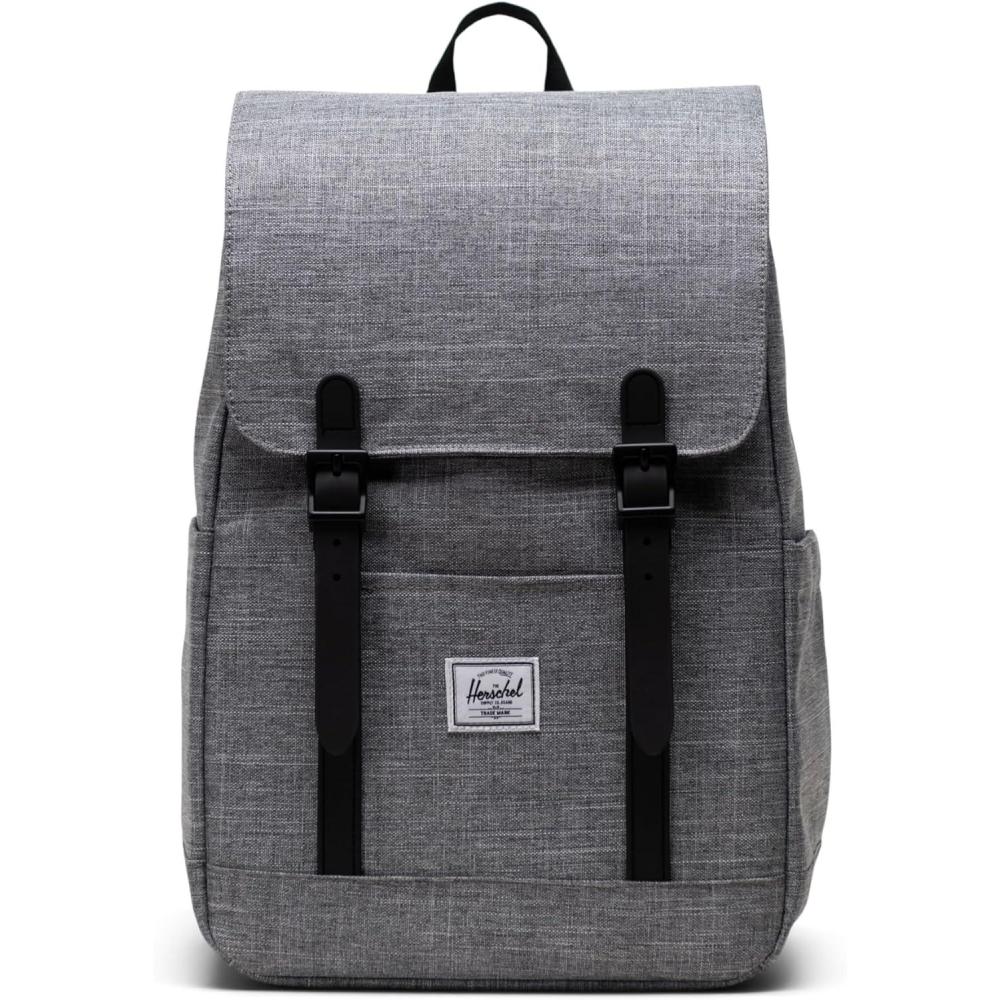 image:imageHerschel Retreat Backpack Moonbeam Small  17LRaven Crosshatch