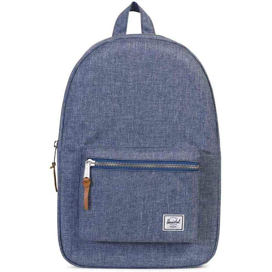 image:imageHerschel Settlement Quilted Backpack Black One SizeDark Chambray Crosshatch