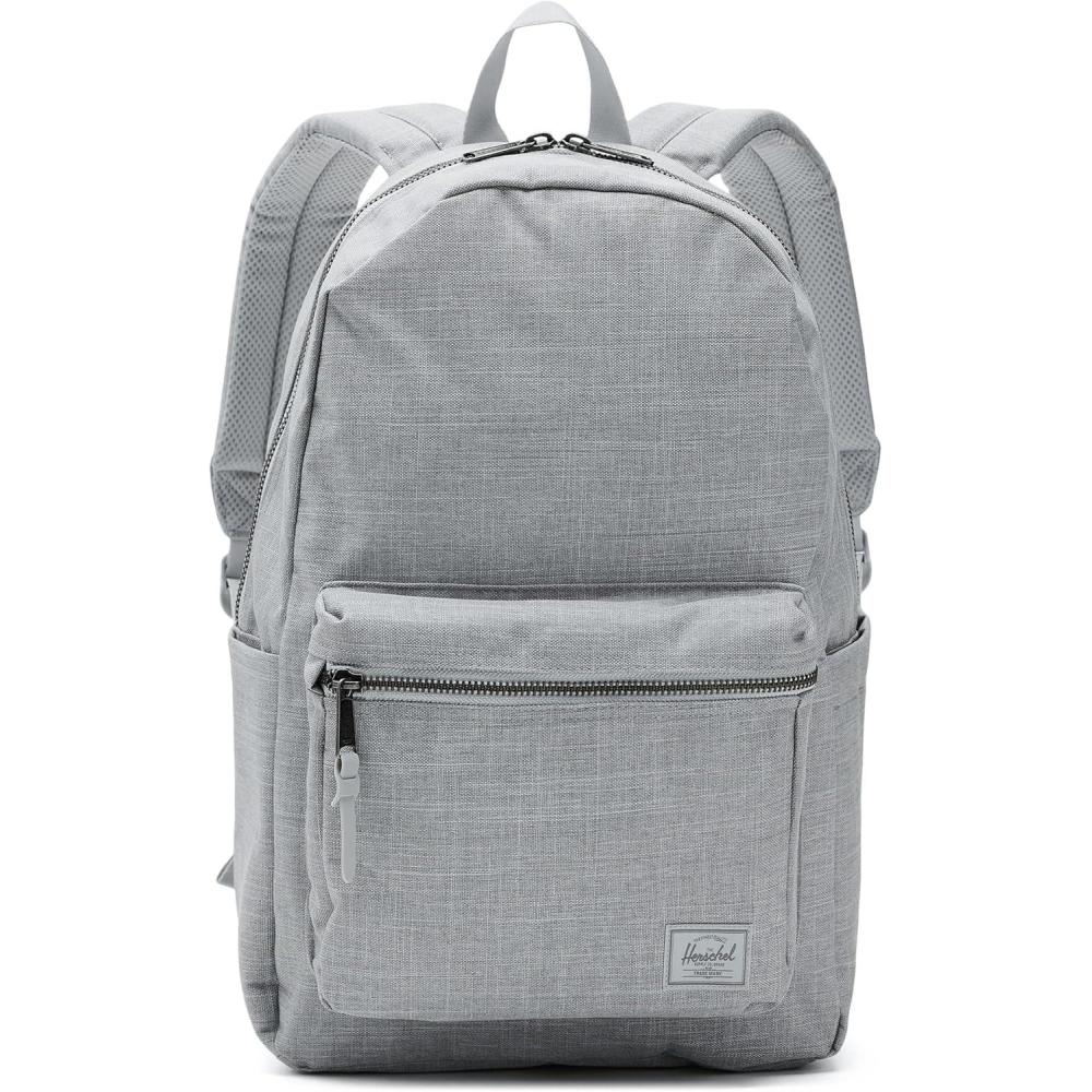 image:imageHerschel Settlement Quilted Backpack Black One SizeGrey Crosshatch