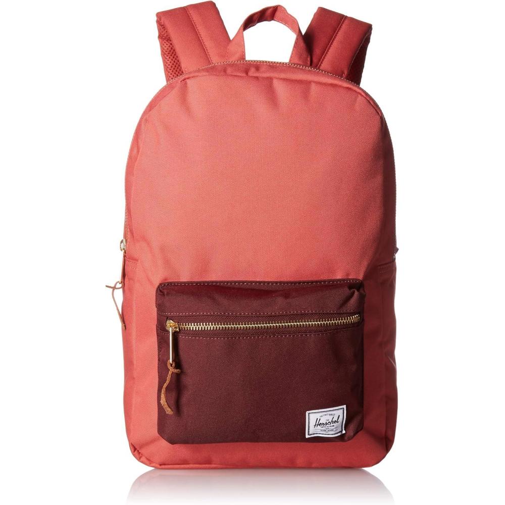image:imageHerschel Settlement Quilted Backpack Black One SizeMineral RedPlum