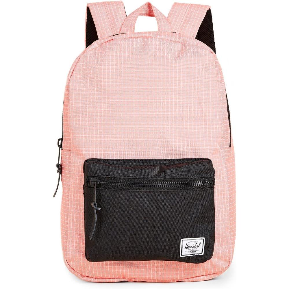 image:imageHerschel Settlement Quilted Backpack Black One SizeStrawberry Ice GridBlack