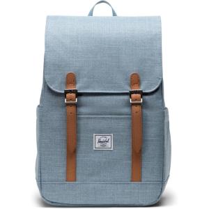 Herschel Retreat Backpack, Moonbeam, Small – 17L(Ashley Blue Crosshatch (Limited Edition))