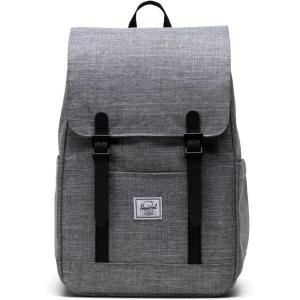 Herschel Retreat Backpack, Moonbeam, Small – 17L(Raven Crosshatch)