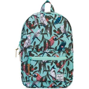 Herschel Settlement Quilted Backpack, Black, One Size(Lucite Green Parlour)