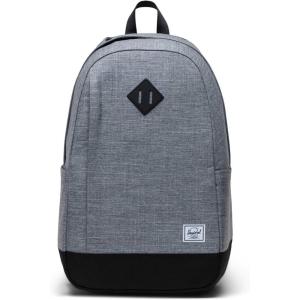 Herschel Supply Co. Unisex Seymour Backpack, Black Tonal, 26L(Raven Crosshatch)