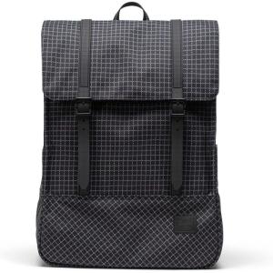 Herschel Supply Co. Unisex Survey Backpack, Green, 20L(Grid – Black (Limited Edition))