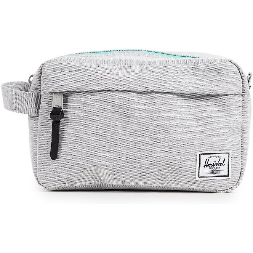 image:imageHerschel Chapter Toiletry KitLight Grey CrosshatchBlack